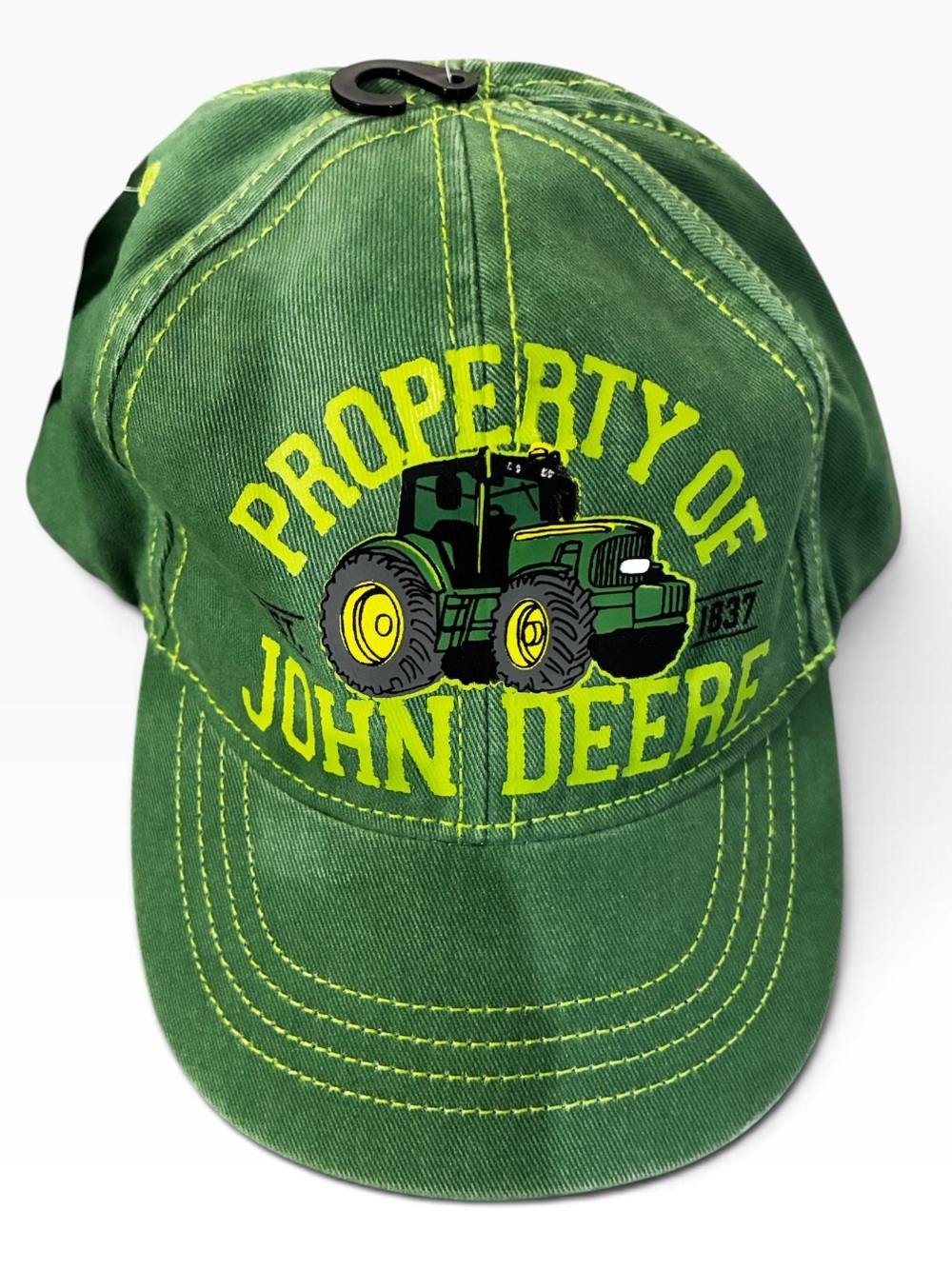 John Deere Green and Yellow Kids' Tractor Hat